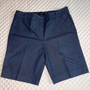 Talbots Perfect Shorts in Dark Navy Chambray